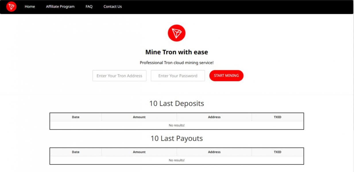 🔥 TRX Crypto Miner (Coinpayments)