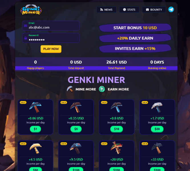 Genki Miner